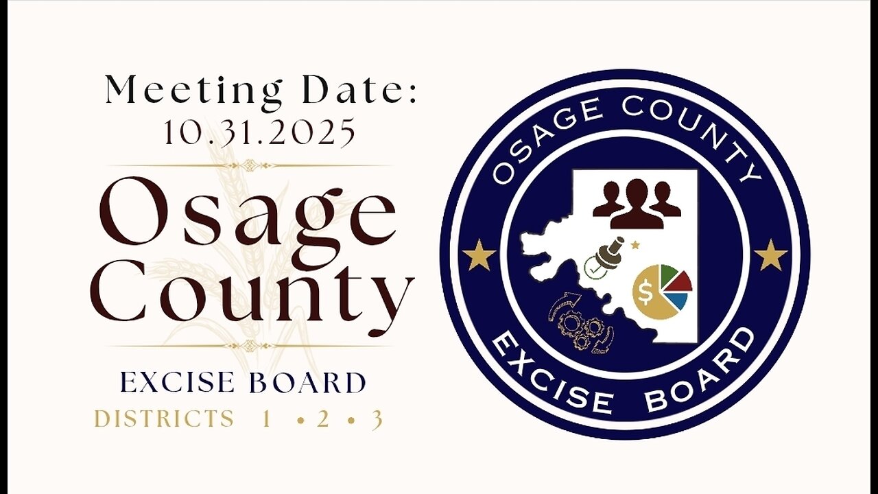 10.31.2025- Osage County Excise Board Meeting