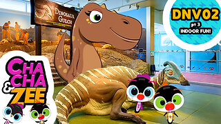 These Penguin Pals Found a REAL Dinosaur in Denver Museum