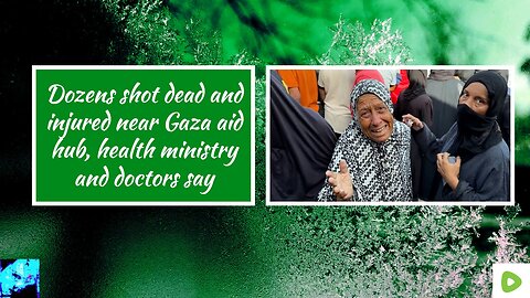 Dozens shot dead and injured near Gaza aid hub, health ministry and doctors say