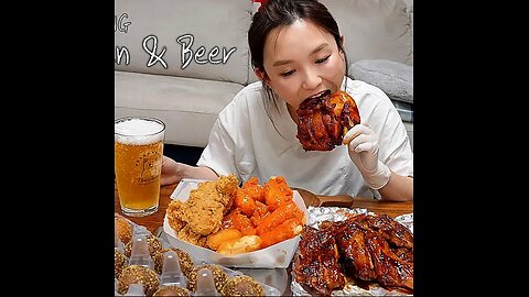 Korean fried chicken, fried chicken wings