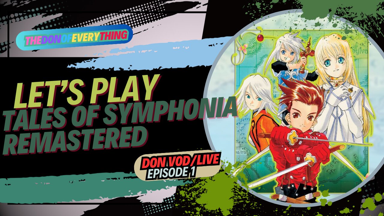 Let's Play Tales of Symphonia Remastered - Part 1 | LIVE!