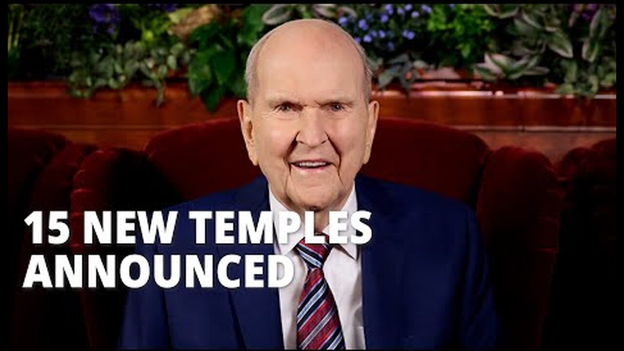 15 New Temples Announced at April 2025 General Conference