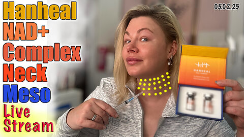Live Hanheal NAD+ Complex Neck Mesotheraoy, AceCosm.com and code Jessica10 Saves you money