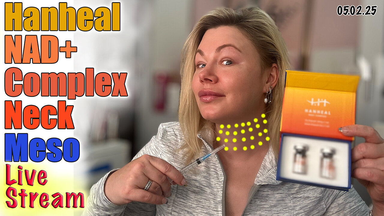 Live Hanheal NAD+ Complex Neck Mesotheraoy, AceCosm.com and code Jessica10 Saves you money