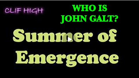 CLIF HIGH - SUMMER OF EMERGENCE. GENE DECODE, JUAN O'SAVIN, SGANON