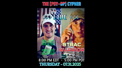 STRAC WARRIOR & BIG ZIG [07.31.2025] Get SHUTDOWN in real time - Over The Target? :) *** LIVE ***