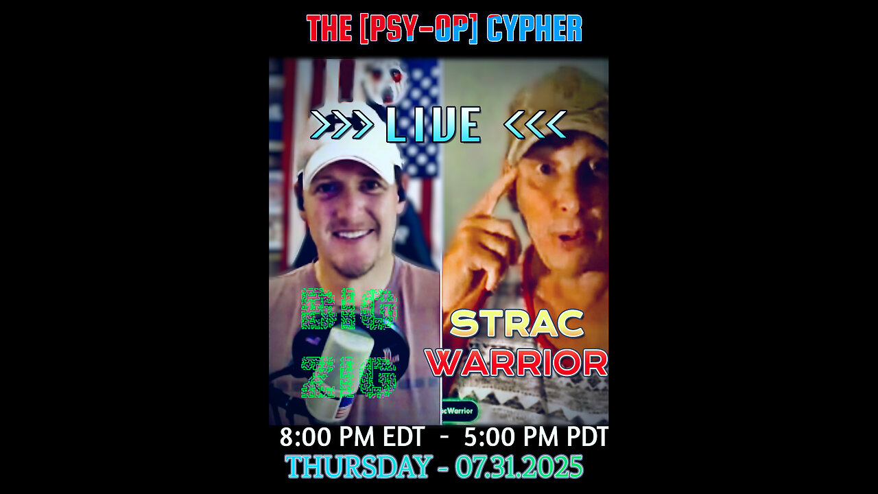 STRAC WARRIOR & BIG ZIG [07.31.2025] Get SHUTDOWN in real time - Over The Target? :) *** LIVE ***