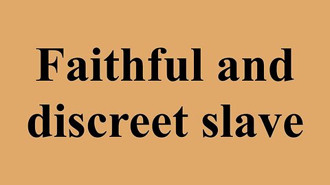 Debating (Glastonbury) Jehovah's Witnesses 3,300: The Faithful and Discreet Slave