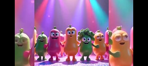 "Counting 1 to 20 with Funny Cartoon Friends"
