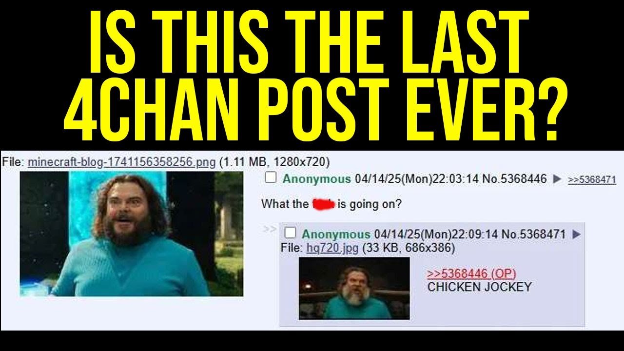 4chan is TOAST...