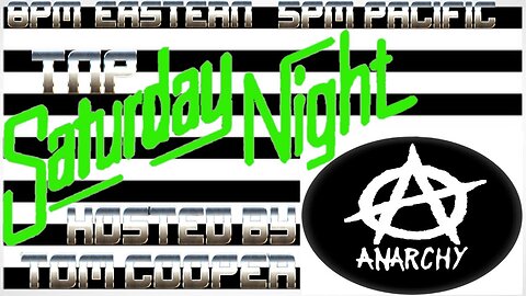 05/03/2025 Saturday Night Anarchy