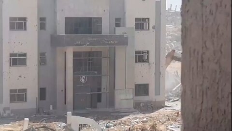 North Gaza. Bulldozers.
