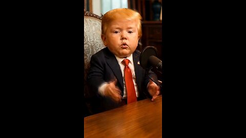 Baby Trump sits down with Baby Zuck