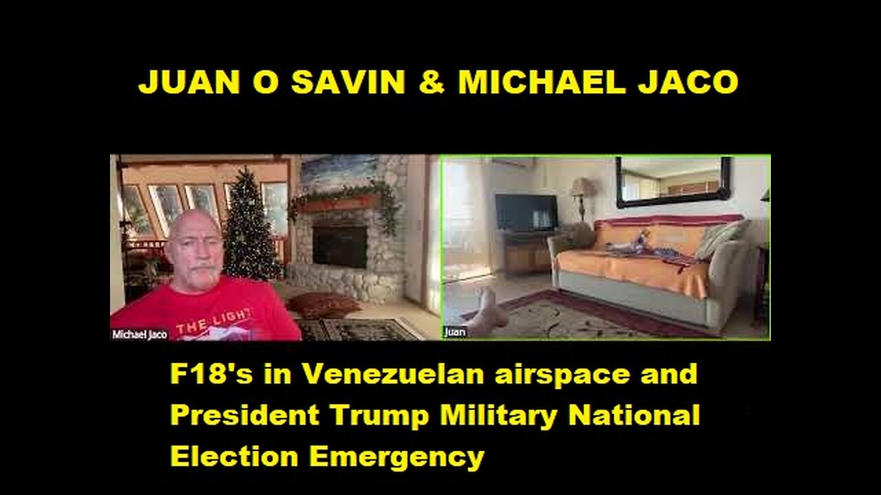 Juan O Savin & Michael Jaco 12.9.25