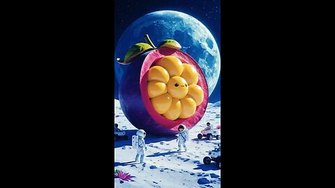 The Cute Kitten's Cosmic Mangosteen Adventure #cat #relaxing #cutecat #shorts