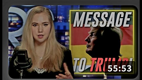 Journalist Naomi Seibt Joins Alex Jones In-Studio To Ask President Trump For Political Asylum