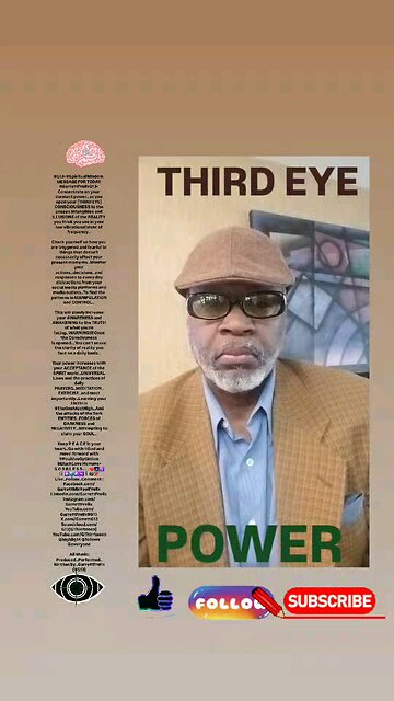 ▪︎THIRD EYE POWER▪︎