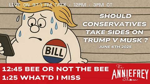 Should conservatives take sides in Musk vs Trump?