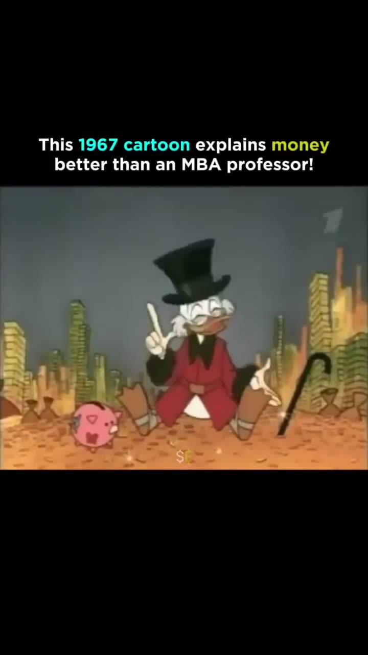 This 1967 cartoon explains money better than an MBA professor!