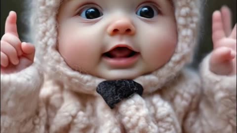 🐼 Cutest Baby #cutebaby #babyvideos #funnybaby #dudidudidam #funnykids #Babydress