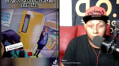 Woman gets arrested for trying to cash in a 50,000 fake check