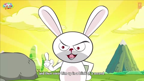 The Hare and The Tortoise Story _ Bedtime Story by Kids Hut _ ToonTalesKids