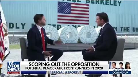 Vance: to the extent that the Democratic Party has a leader, that leader would be Donald J Trump