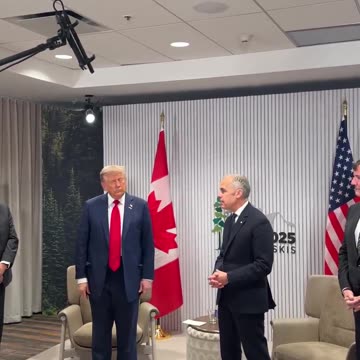 "G7 is nothing without US leadership" Prime Minister Mark Carney.