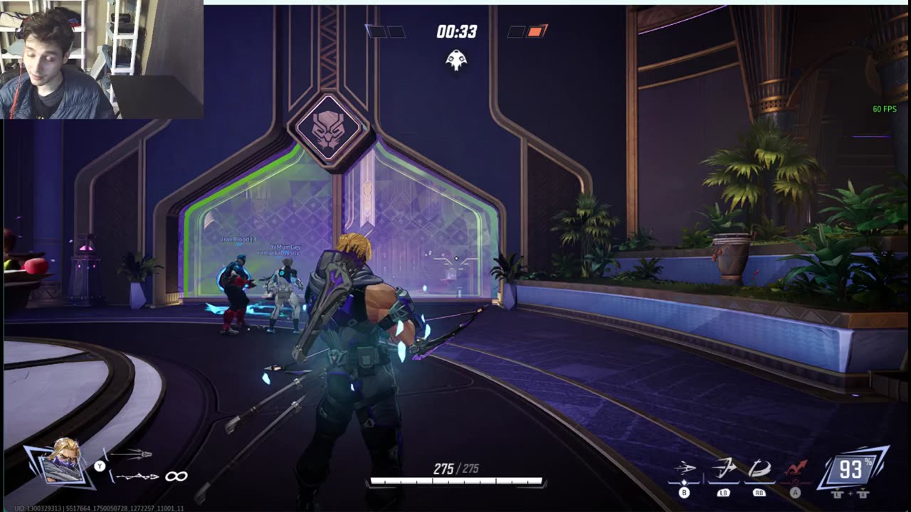 Marvel Rivals Online Competitive Match #230 Part #1 On The PC While Playing As Hawkeye