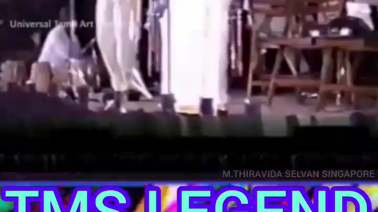 PARIS 1989 நகரில் டி எம் எஸ் ஐயாவின் கச்சேரி M.THIRAVIDA SELVAN SINGAPORE TMS FANS