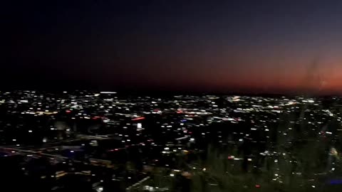 Hermosillo Sonora Mexico after Sunset