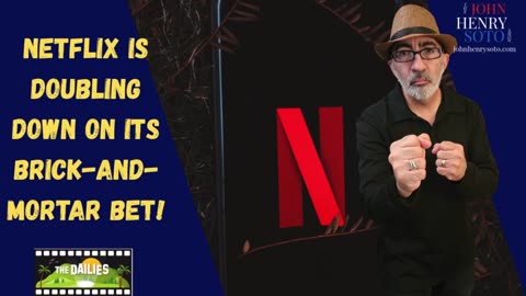 Netflix is doubling down on its brick-and-mortar bet.