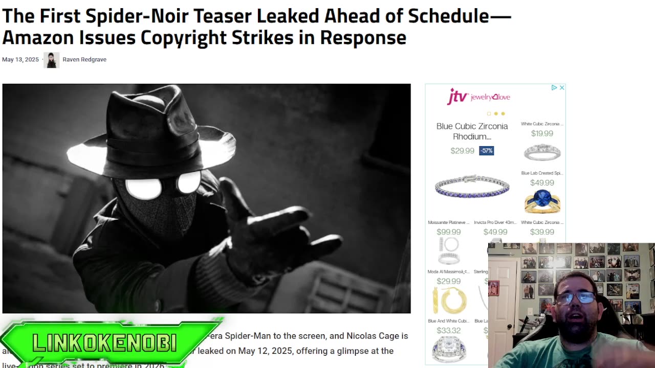 Amazon Copyright Strikes Youtubers Due To Early Release Of Spider Noir Teaser