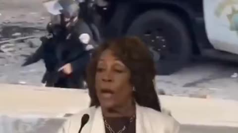 Maxine Waters says they have it all wrong about the protests