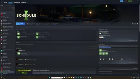 Playing Schedule I