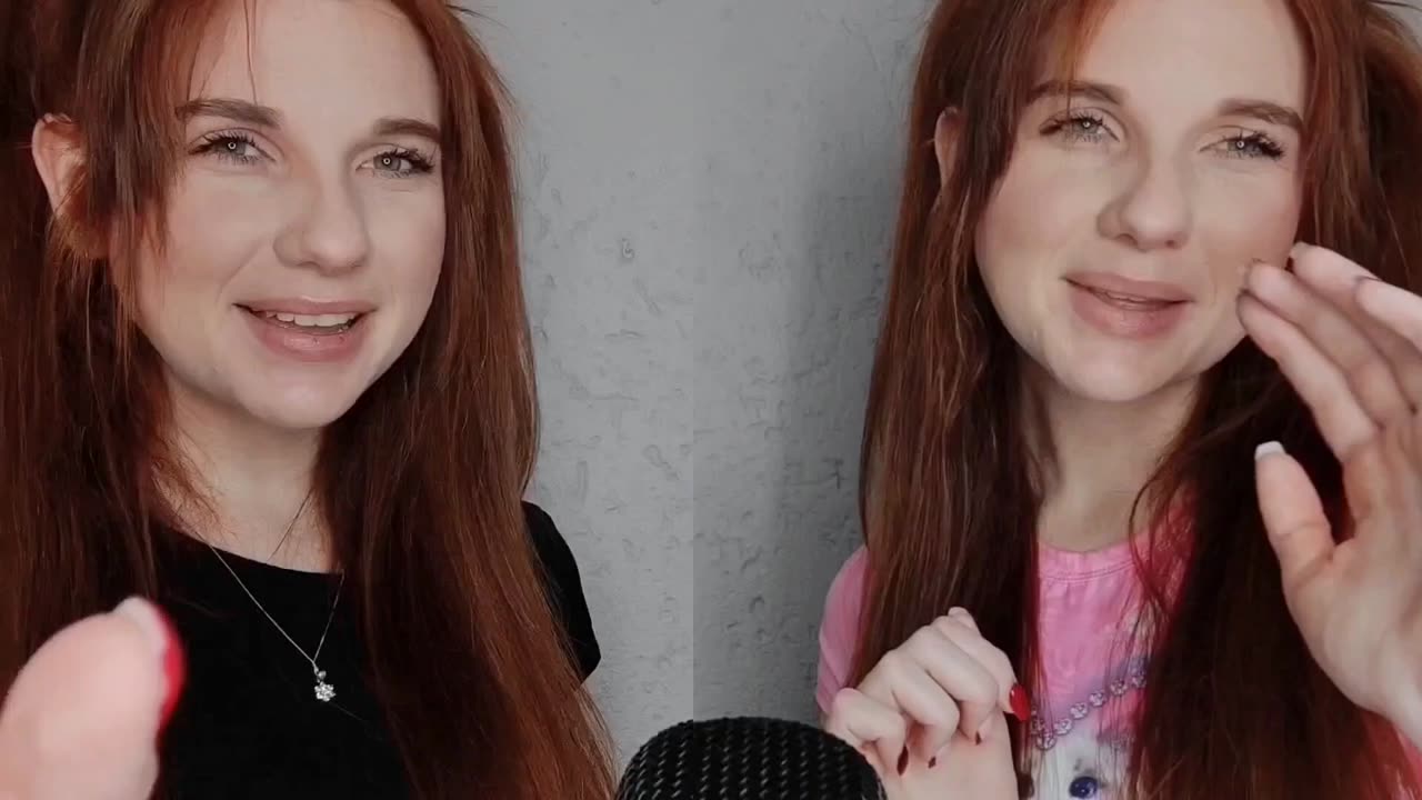 ASMR Twin Spitty Spit Painting BINAURAL ❤️🖌️