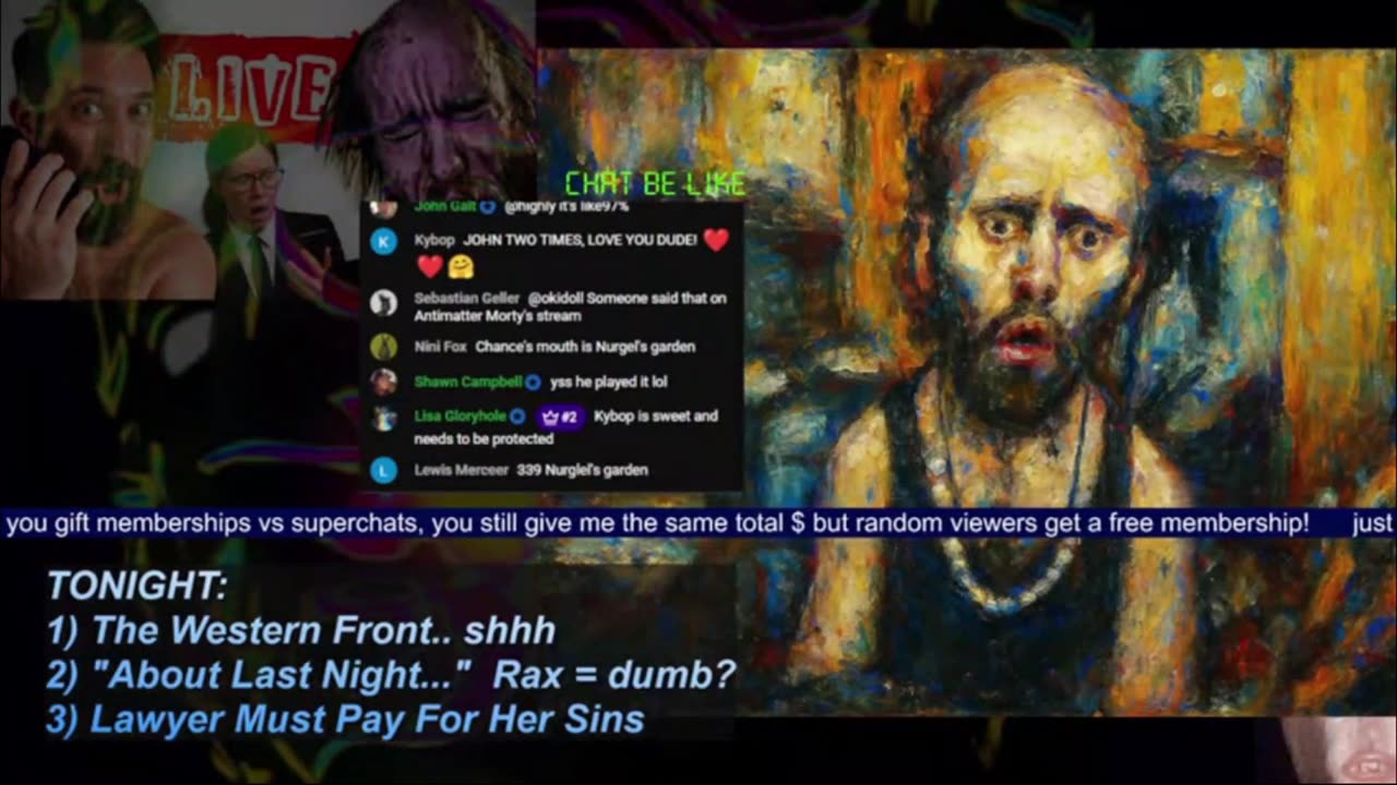 My Voicemail To Cyraxx On John John's Stream 10-24-2025