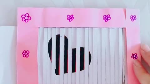 MAKING HEART CARD BY PAPER