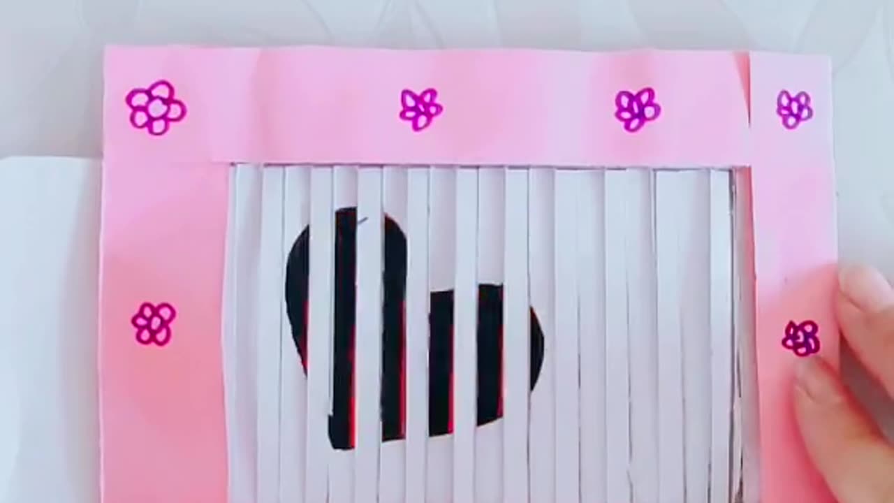 MAKING HEART CARD BY PAPER