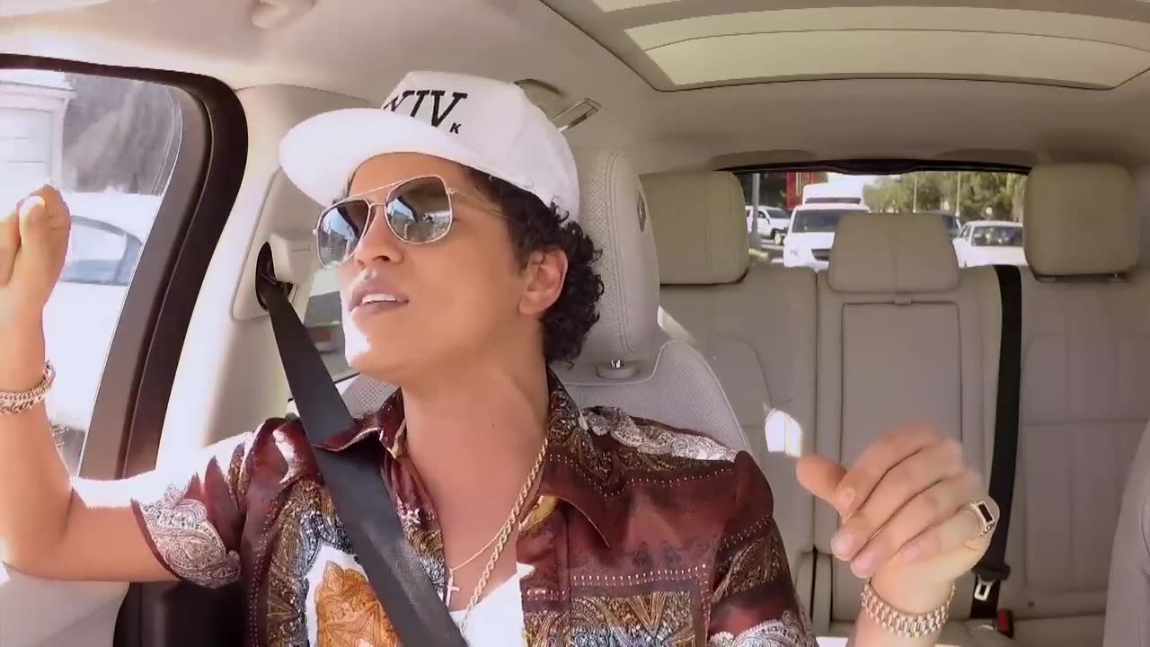 Bruno Mars Carpool Karaoke