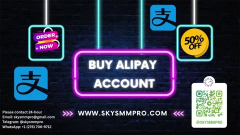 Buy Alipay Account