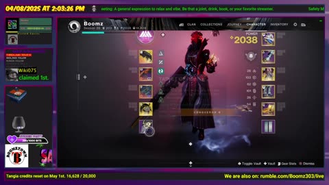 Destiny 2: 4-8-25 Perdition is the Lost Sector. Void/Strand Surge.