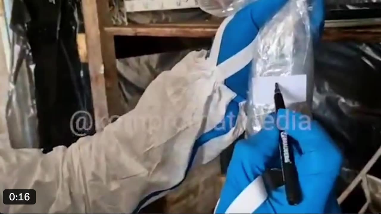 Zakazana broń chemiczna odkryta w ukraińskim laboratorium! Rosyjscy żołnierze odkryli coś zdumiewającego w ukraińskiej kryjówce w Doniecku: