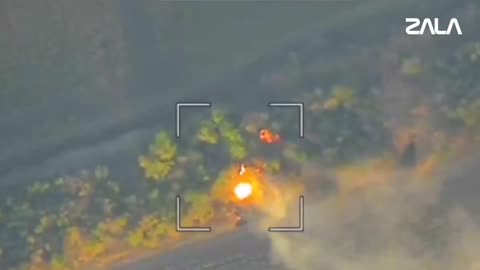 💥🔴 Ukraine Russia War | Lancet Strike on Ukrainian Artillery in Dnipropietrovsk | RCF