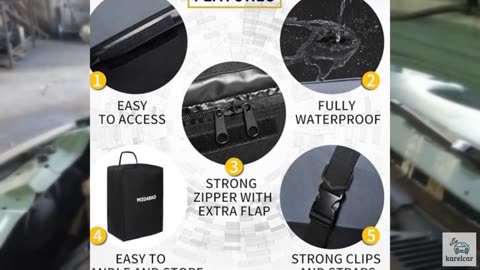 MIDABAO 20 Cubic Waterproof Duty Car Roof Top Carrier-Car Cargo Roof Bag Car Ro