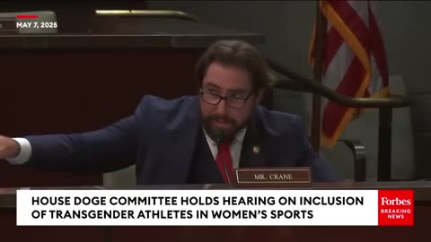 Eli Crane brings God into Congress on discussion of men in women's sports