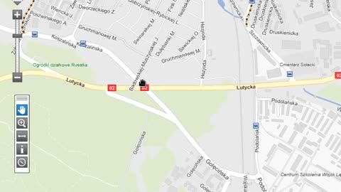 Objazd wg Poznańskich Inżynierów Ruchu - Lutycka