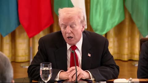 POTUS : "I think that denuclearization would be a great thing."