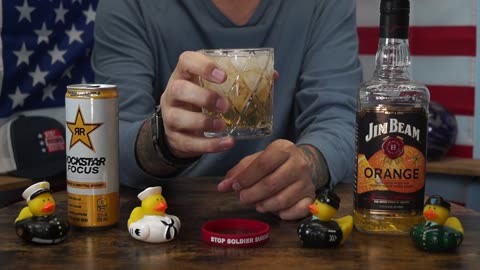 Michael Deez - Jim Beam Orange Whiskey & Rockstar Focus Orange Pineapple Energy Drink