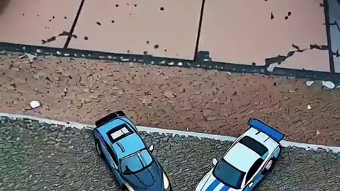 RC cars turning to reality | Car Animation #luxurycar #nissanskyline